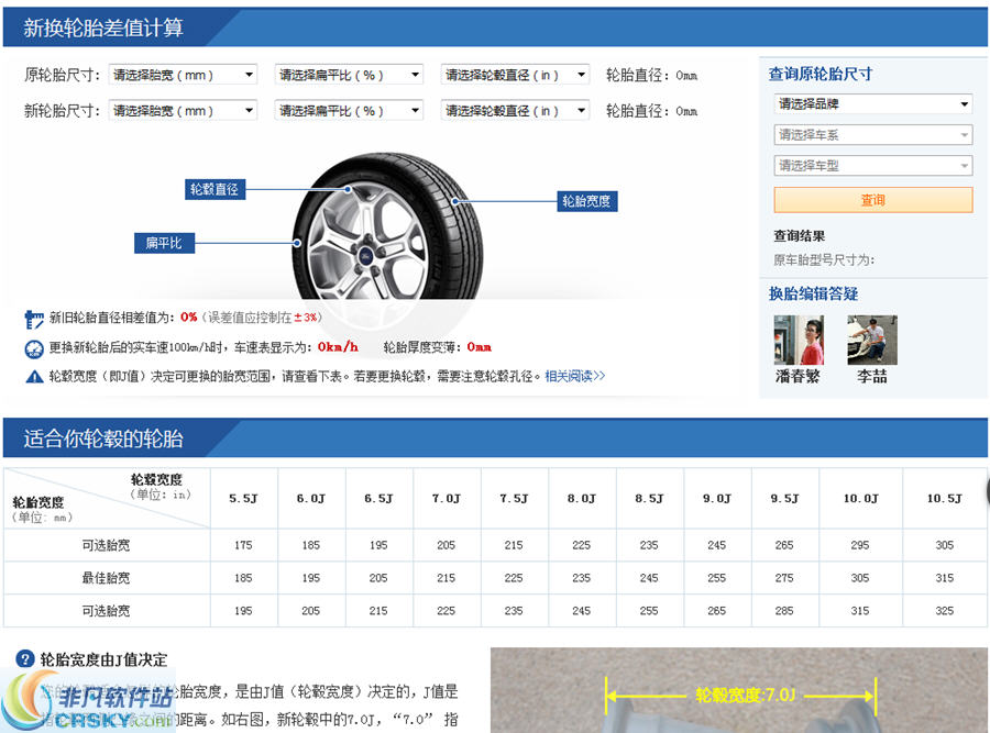 在线轮胎计算器，轻松助力轮胎选择与计算